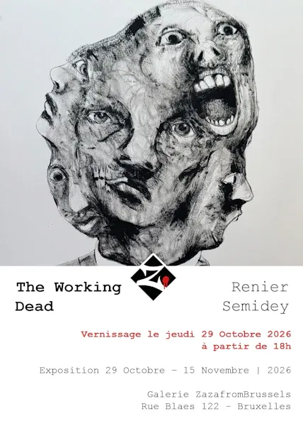 Affiche officielle : "The Working Dead" - Renier Semidey