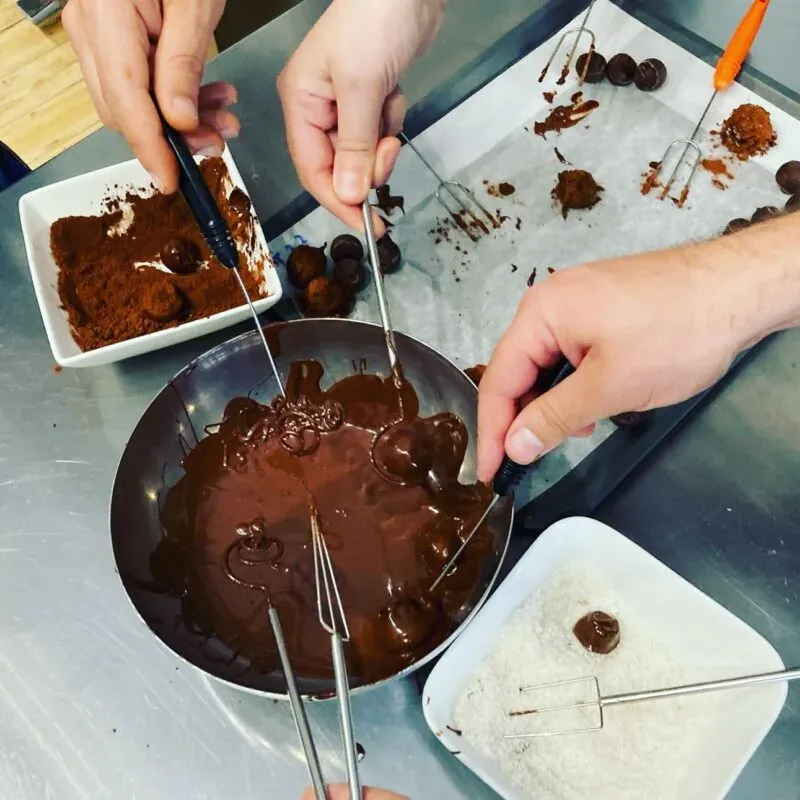 The Belgian chocolate makers