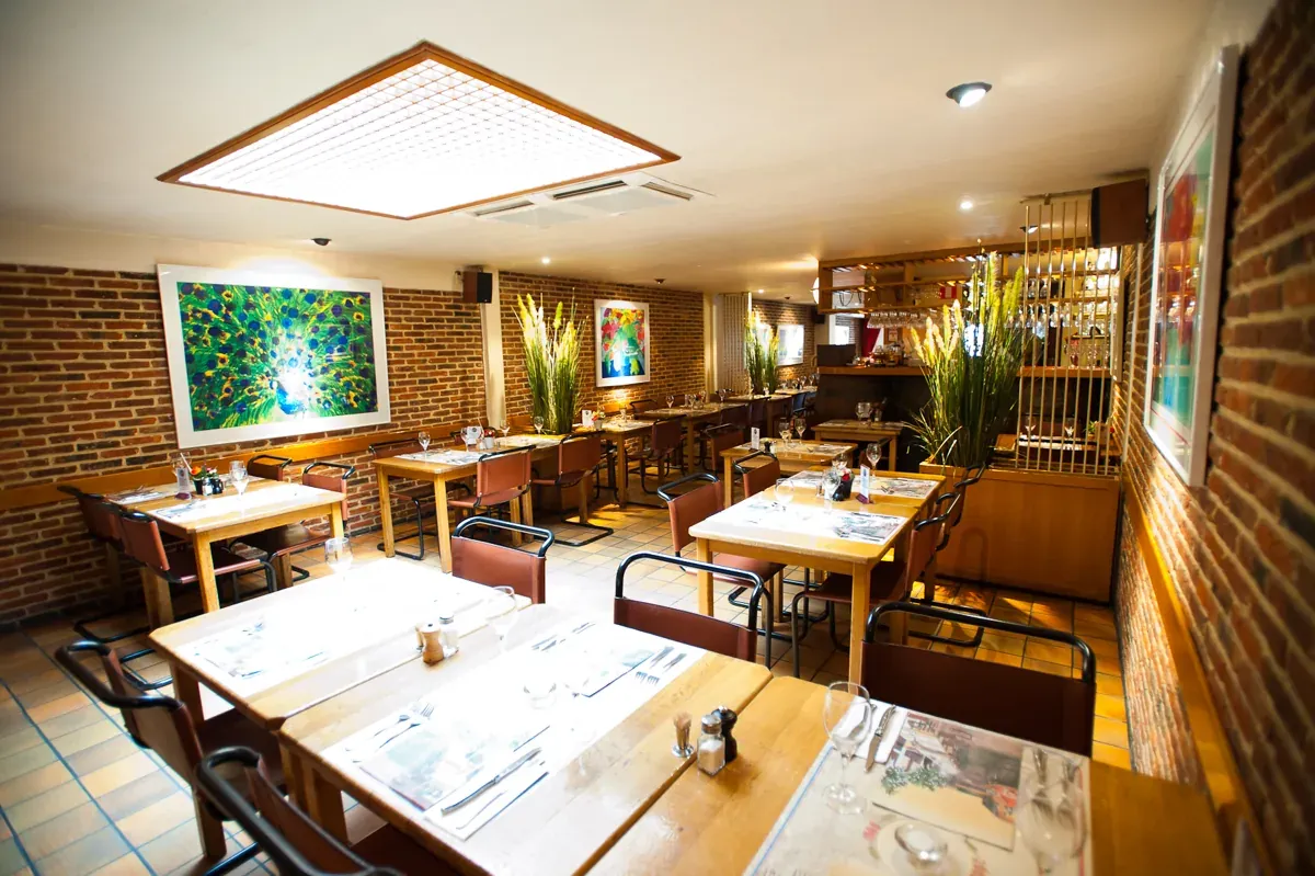 Gastraum des Restaurants French Kiss in Jette