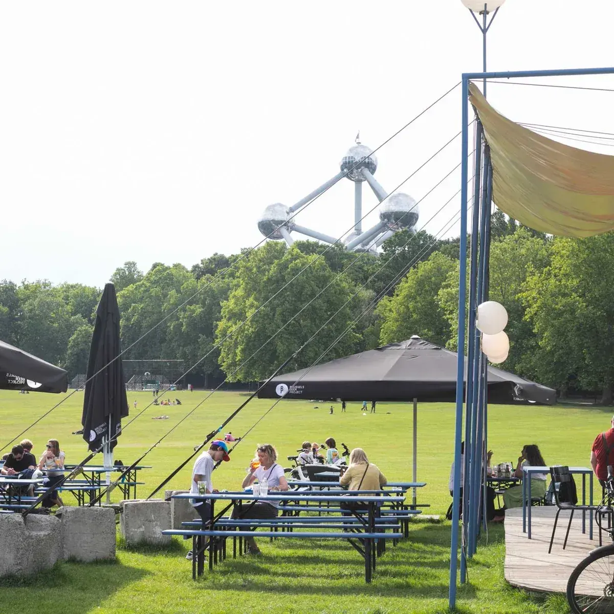 La Guinguette André dans le parc de Laeken
