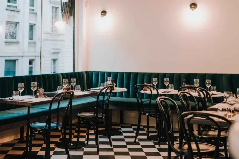 La sala del Bistro Nazionale
