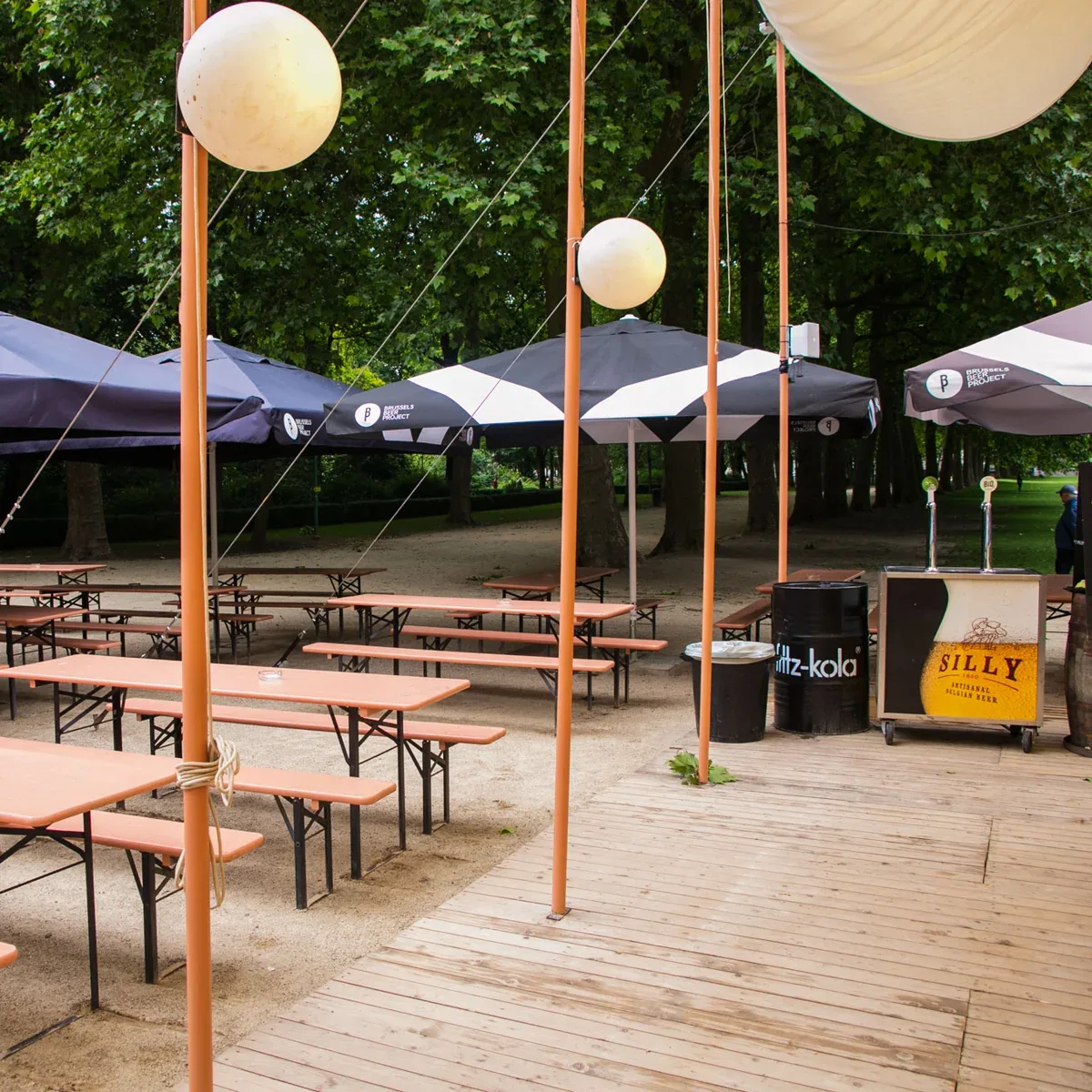 Guinguette im Parc du Cinquantenaire, auf der offiziellen Website als Maurice vorgestellt