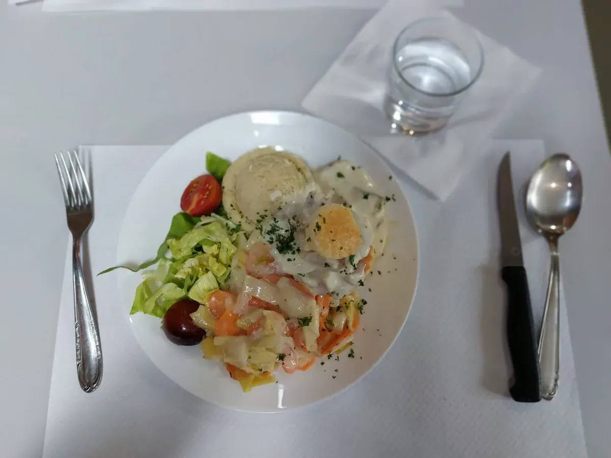 A meal at the Chambéry neighbourhood restaurant