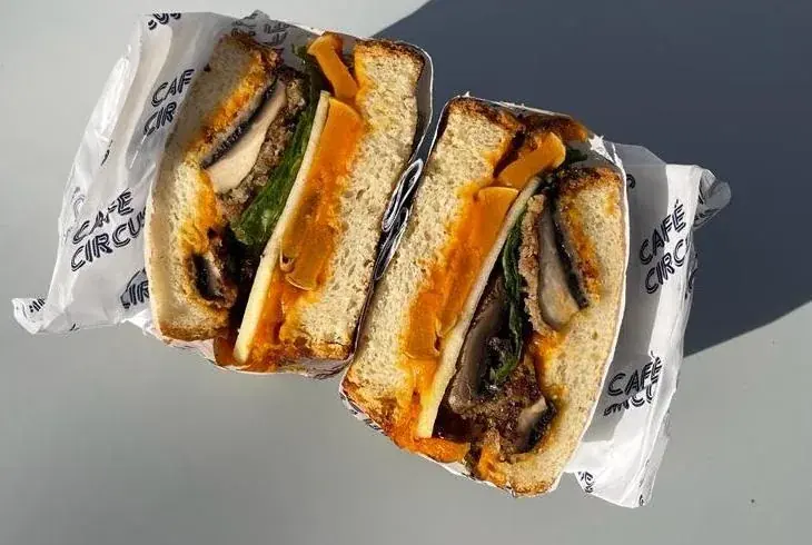 Un croque du Café Circus