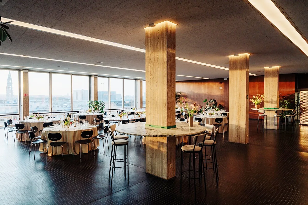 La sala del ristorante Albert