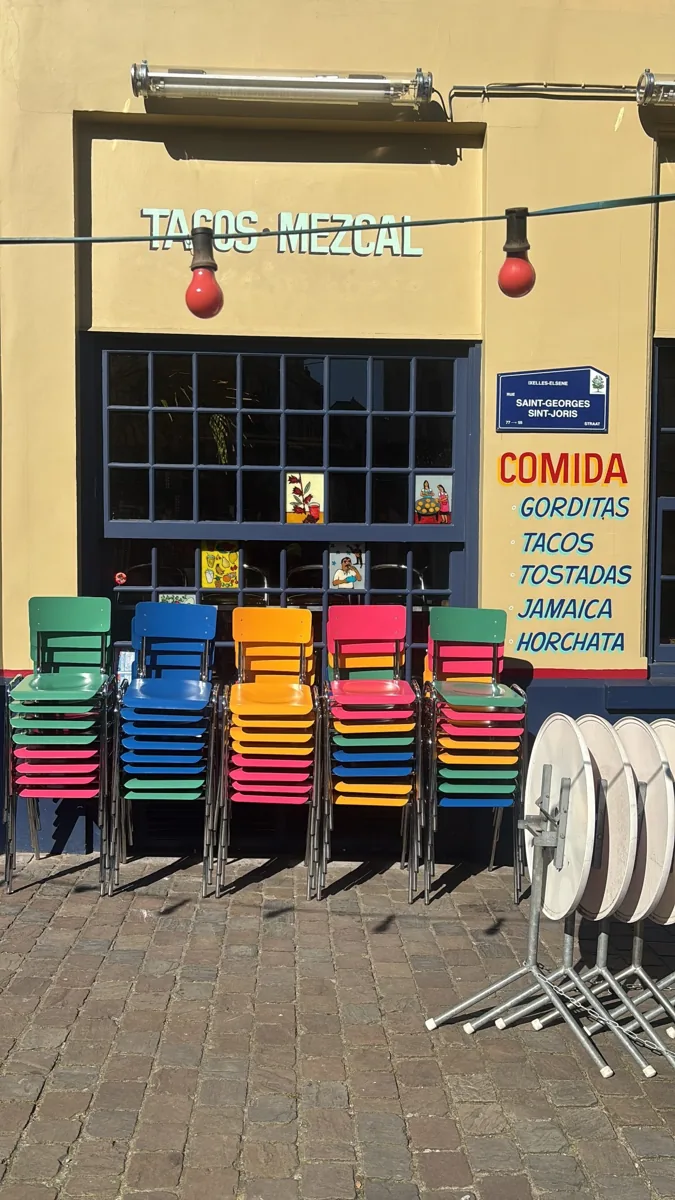 La facciata colorata di La General